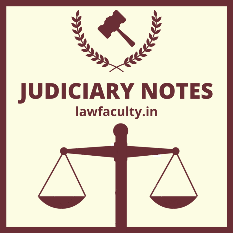 judiciary-notes-law-faculty