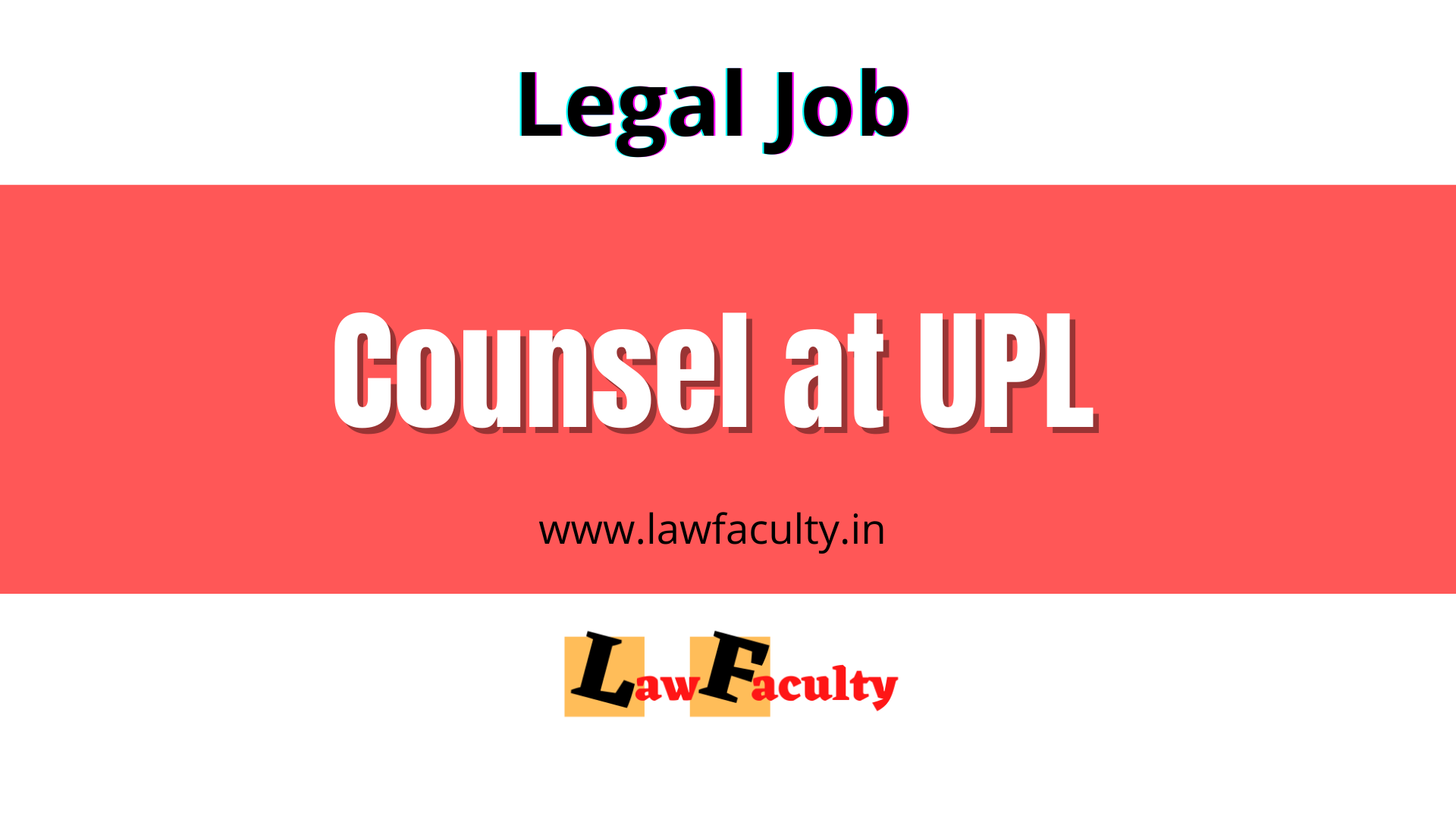 Legal Job Counsel at UPL » Law Faculty