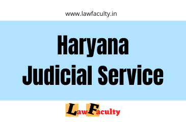 Haryana State Judiciary Syllabus