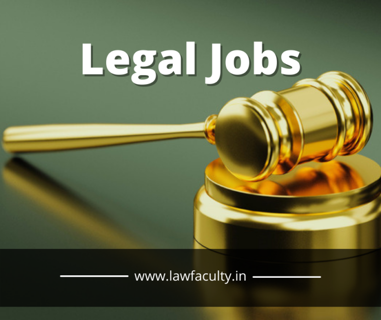 Legal Officer Vacancy at General Administration Department, Goa