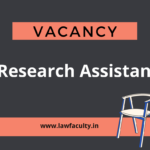 Research Law Assistant Vacancy At Madras High Court