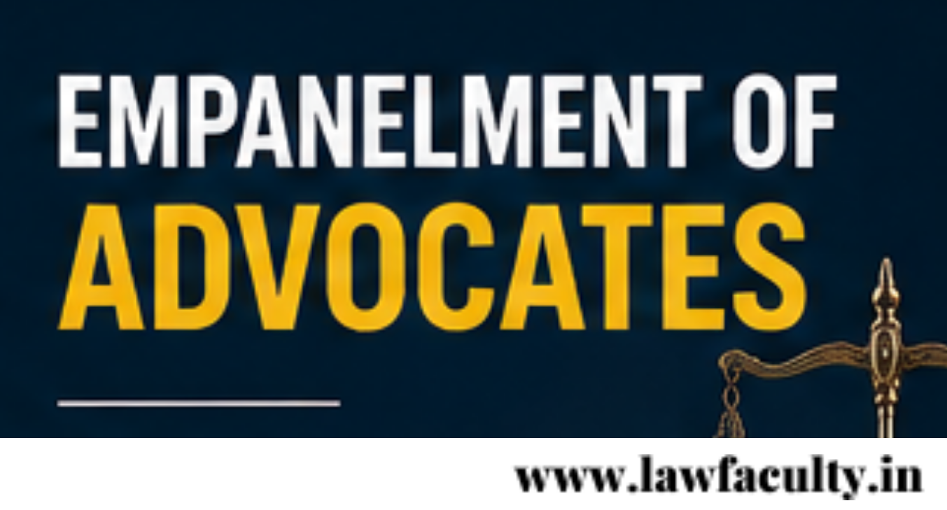 Legal Job – Empanelment of Advocates at ESIC Regional Office Indore – Apply by 25 August 2026